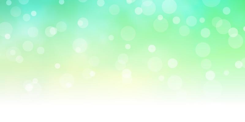 Light Green vector pattern with circles.