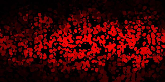 Fondo de vector rojo oscuro con formas aleatorias.
