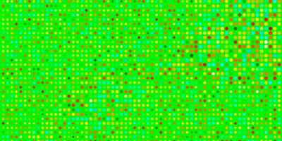 Light Blue, Green vector pattern with circles.
