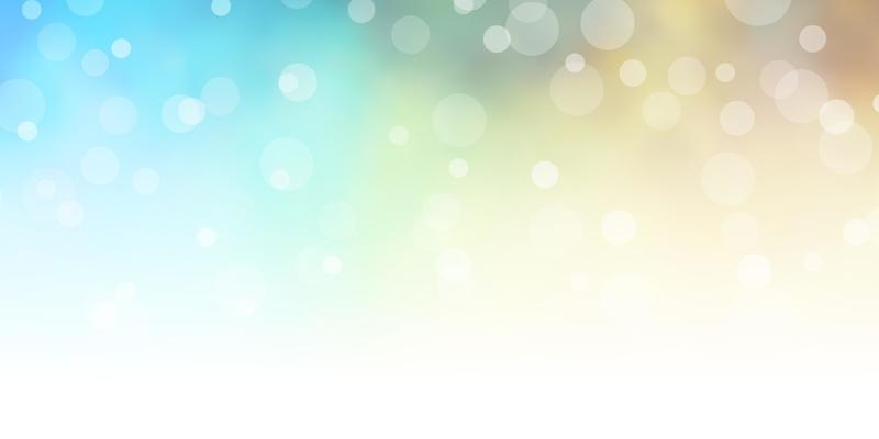 Light Blue, Yellow vector texture with circles.