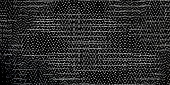 Dark Gray vector template with lines, triangles.