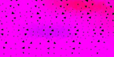 Light purple, pink vector poly triangle texture.