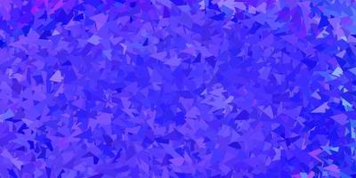 Light purple vector gradient polygon layout.