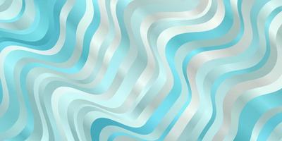 Light BLUE vector background with lines.