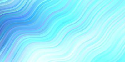 Light BLUE vector texture with curves.