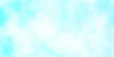 Light BLUE vector background with circles.