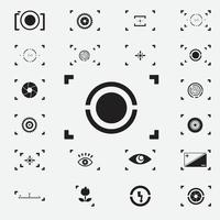 Camera icon vector