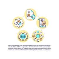 iconos de línea de concepto de energía de hidrógeno con texto. plantilla de vector de página ppt con espacio de copia. folleto, revista, elemento de diseño de boletín. tecnologías de combustible ilustraciones lineales en blanco