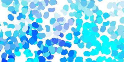 Light blue vector pattern with abstract shapes.