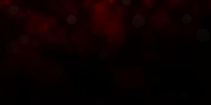 Dark Red vector layout with circles.