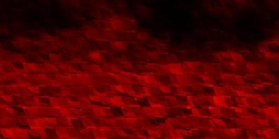 Dark Red vector background with triangles.