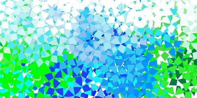 Light blue vector texture with triangular style.