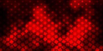 Dark Red vector backdrop with rectangles.