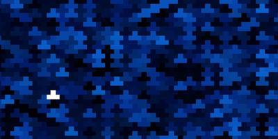 Dark BLUE vector backdrop with rectangles.