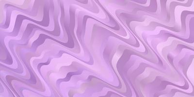 Light Purple vector template with curves.