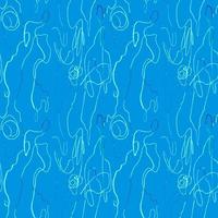 Vector modern seamless background with colorful hand drawn abstract lines, doodles. Use it for wallpaper, textile print, pattern fills, web, surface texture, wrapping paper, design of presentation