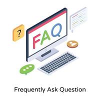 Frequently Ask Question vector