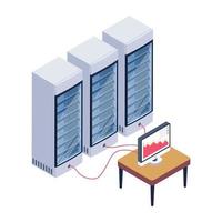 sistema de visualización de base de datos vector