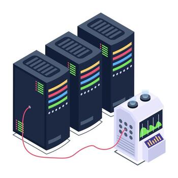Database Servers  and storage vector