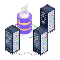 Data  Server Technology vector