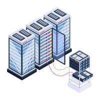 Database Servers  and storage vector