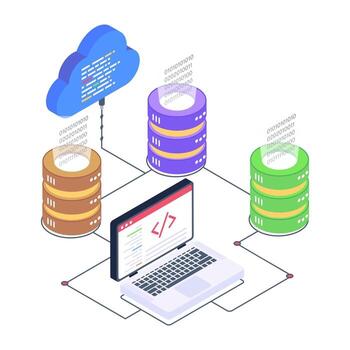 Data  Server Technology vector