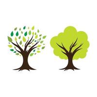 Tree icon logo template vector illustration