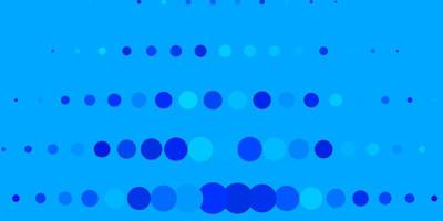 Dark BLUE vector background with spots.