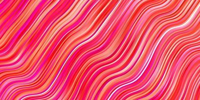 Light Pink vector pattern with lines.