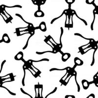 corkscrew seamless pattern vector