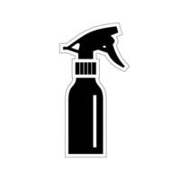 spray gun icon on white background vector