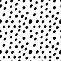 dots doodle seamless pattern vector