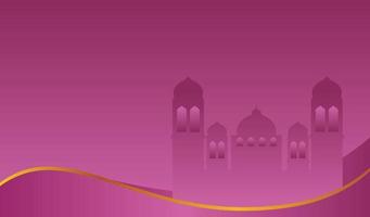 Islamic Background design for Ramadan Kareem and Eid Mubarak or Eid Al Adha vector