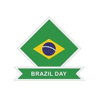 Brazil Day Design Vector