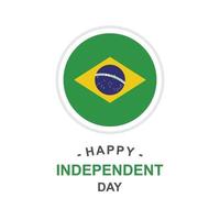 Brazil Day Design Vector