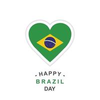 Brazil Day Design Vector