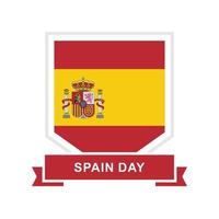 vector de diseño del día de españa