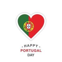 Portugal Day Design Vector