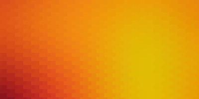 Light Red, Yellow vector texture in rectangular style.