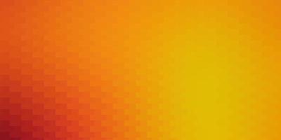 Light Red, Yellow vector texture in rectangular style.