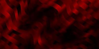 Light Red vector pattern with curves.