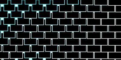 Light BLUE vector texture in rectangular style.