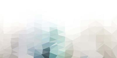 Light gray vector triangle mosaic background.