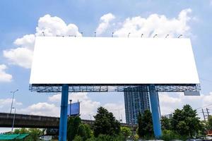 Large outdoor billboard photo