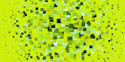 Light Green, Yellow vector texture in rectangular style.