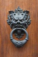 Ancient italian door knocker photo