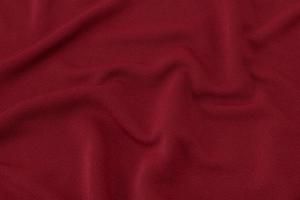 Red fabric texture background photo