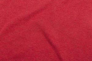 Red fabric texture background photo