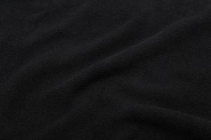 Black fabric texture background photo