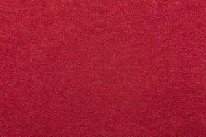 Red fabric texture background photo